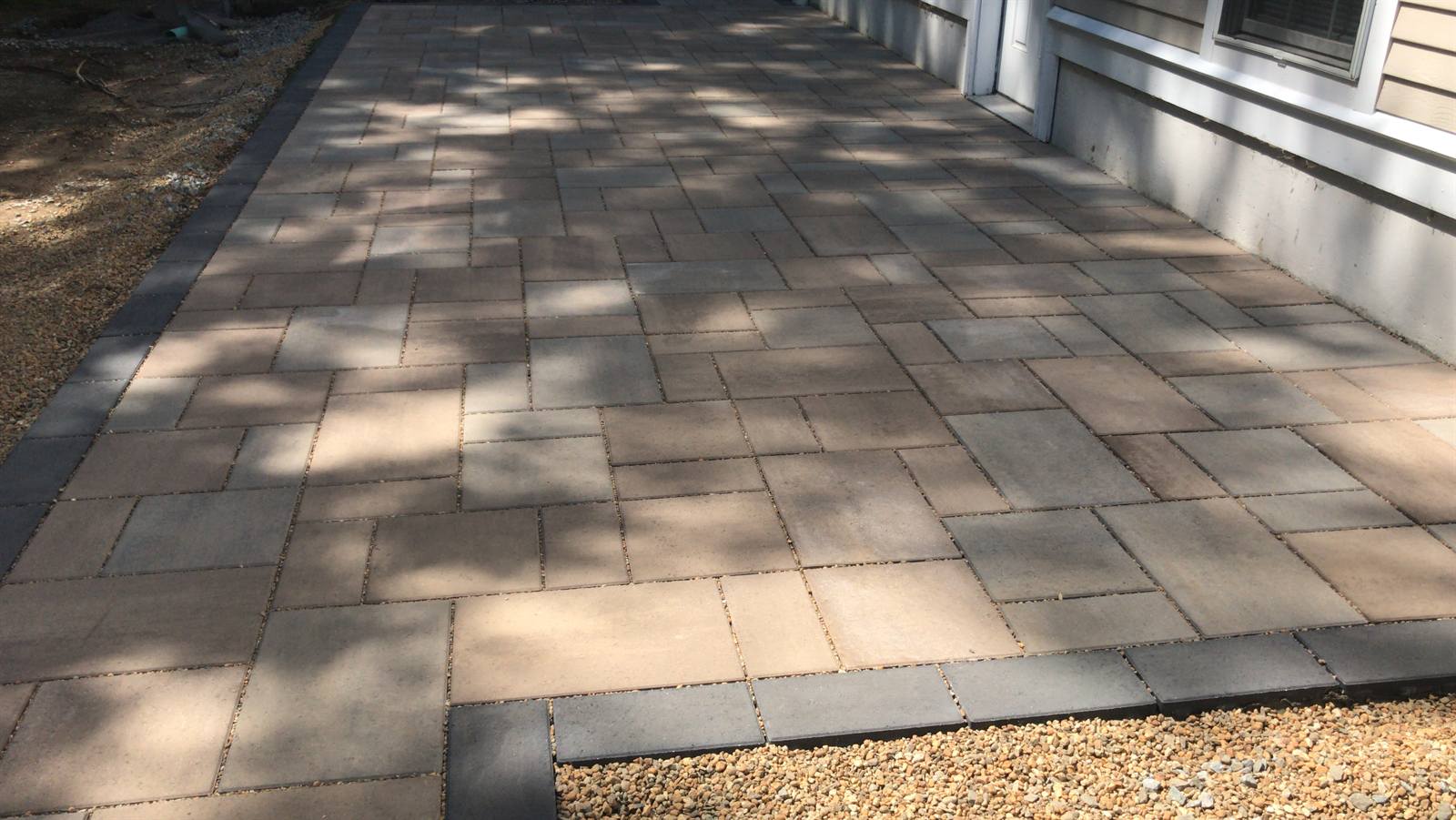 Paver walkway and driveway in Massachusetts